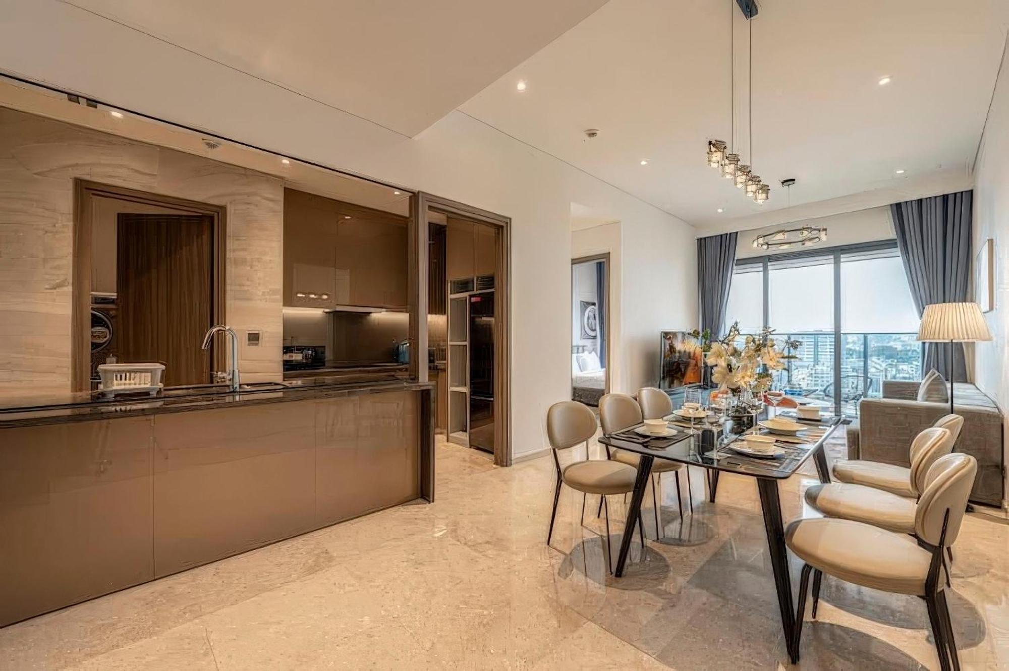 Modern The Marq D1 Apartment Ho Chi Minh City
